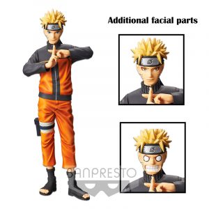 Figurine Naruto Uzumaki GRANDISTA NERO – MULTI FACE