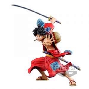 ONE PIECE BANPRESTO WORLD FIGURE COLOSSEUM3 SUPER MASTER STARS PIECE THE MONKEY.D.LUFFY TWO DIMENSIONS